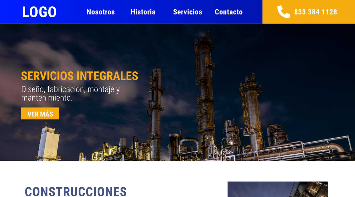 pagina-web-industrial